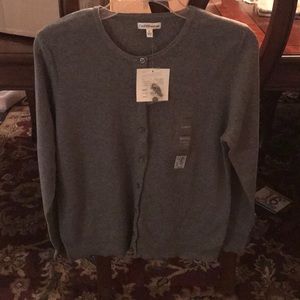 Ladies gray sweater